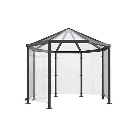 WSM Gazebo da annegare nel cemento alt x largh x prof 3100