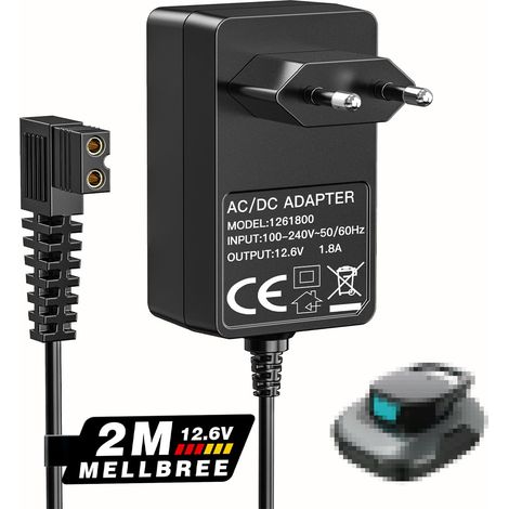 Chargeur 12,6 V pour robot de piscine Seagull SE 600/1000/1500/P1111/Pilot H1  Câble d'alimentation de rechange de 2 m pour aspirateur automatique de piscine, chargement sûr (1/5)