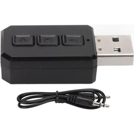 Adattatore Bluetooth USB 2 in 1, dongle ricevitore wireless - Desktop - Laptop - TV - Console di gioco (1/4)
