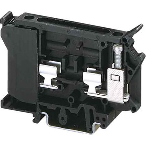 Phoenix Contact Sicherungsreihenklemme UK 6,3-HESI schwarz Schraubanschluss 10 A 500 V (1/2)