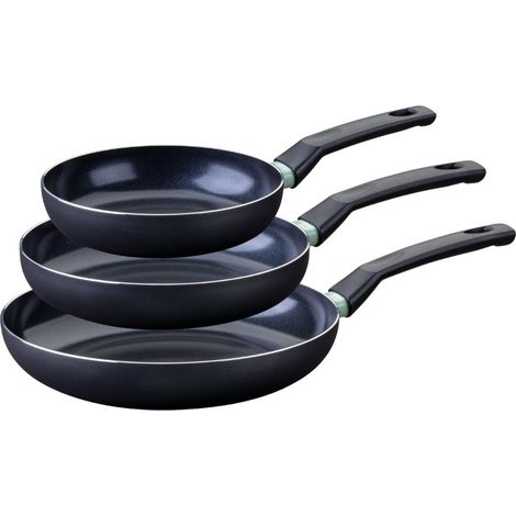 Set de 3 poêles antiadhésives céramique 20, 24 et 28 cm Fackelmann Brandao (1/5)