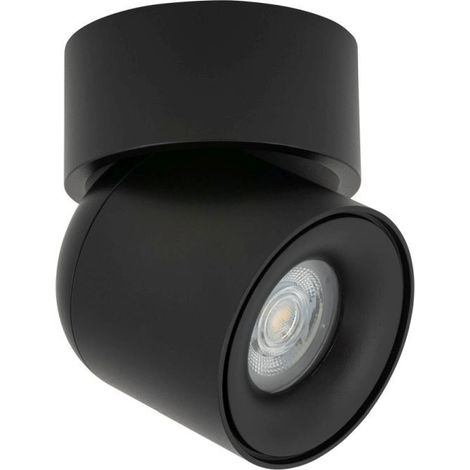 Deckenspot Schwarz B: 9.4 cm klein Aluminium GU10 verstellbar Deckenlampe