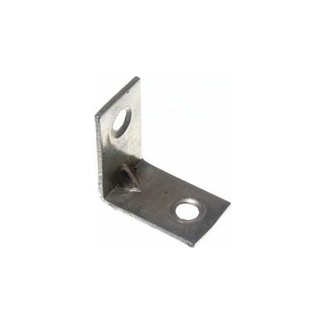 Lot de 120 équerres en acier BZP 25 mm