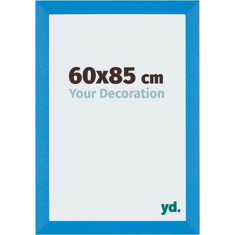 Cadre Puzzle 60x85 cm - Bleu Brillant - MDF - Mura. (1/5)