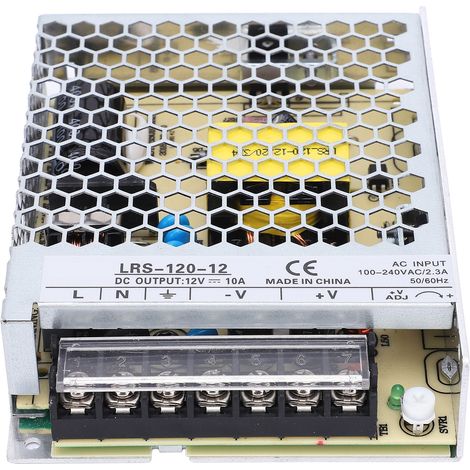 120-W-Schaltnetzteil (85–264 V AC) mit LED-Anzeige, Transformator LRS-120-12 (1/5)