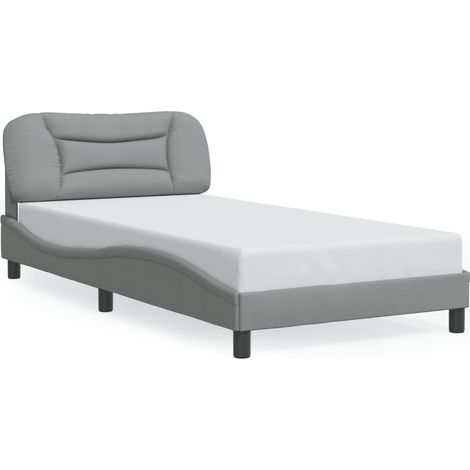 Maison Exclusive - Giroletto con LED senza Materasso Hvar Grigio Chiaro 100x200 cm (1/5)