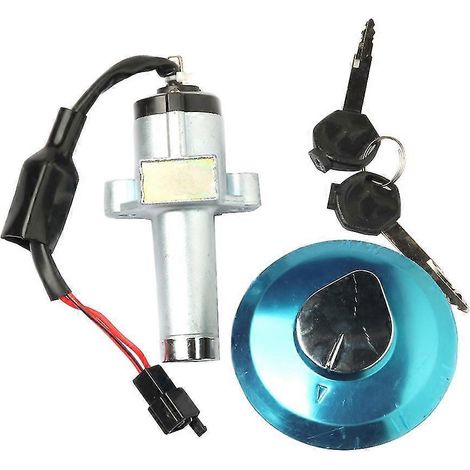 Kit de clés pour moto CB125, CB CG XL 125 et CB125F : contacteur d'allumage, bouchon de réservoir d'essence, verrou de selle – En stock