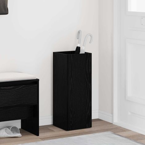 Sonnenschirmhalter Schwarz Eichen-Optik 25 x 24,5 x 64 cm