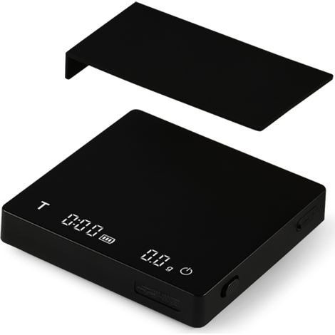 Balance café MHW-3BOMBER compacte rechargeable USB-C précision 0,1g minuterie intégrée pour espresso et filtre