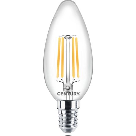 Lampadina LED a filamento Incanto Candela Century 6,5W E14 2700K