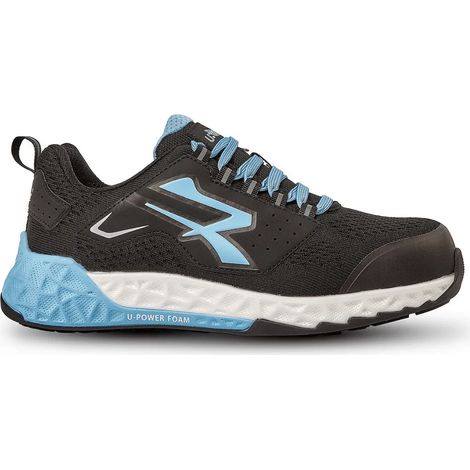 Scarpe antinfortunistiche U-Power Loras ESD S1PS HI HRO FO SR - 48 - Nero