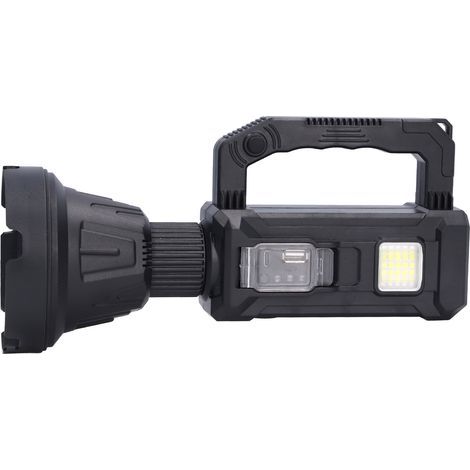 P50 Multifunktionale Solarlampe, leistungsstarke LED-Taschenlampe, Farbfilter, 6 Lichtmodi, wasserdicht, für Outdoor-Aktivitäten wie Wandern, Camping, Notfälle und den Gebrauch zu Hause, eingebauter A (1/5)