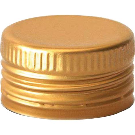 TAPPO PER FIASCO Ø 35 x 18 - colore oro- 100 pezzi - BricoGo