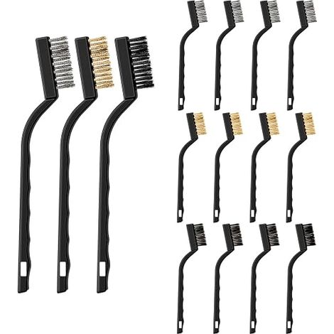 12 Pieces Mini Metal Brushes (1/5)