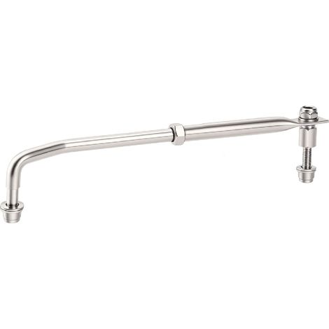Bras de direction hors-bord réglable, 230-370mm, remplacement en acier inoxydable pour moteur 15-200HP (1/5)