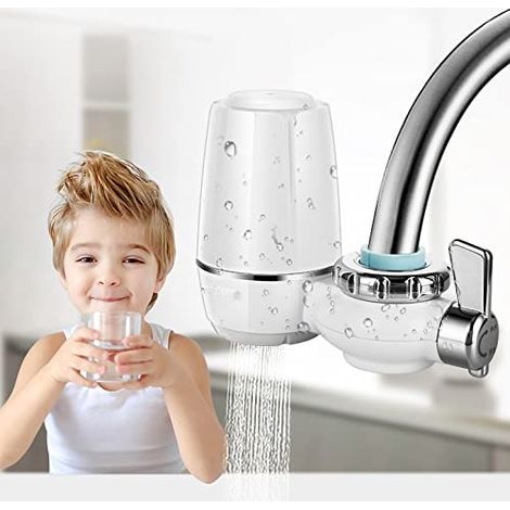 Küchenarmatur-Wasserfilter mit Filter, Wasserhahn-Wasserreinigungsfilter, 7-stufige Filtration, Wasserreiniger für Zuhause (1/5)