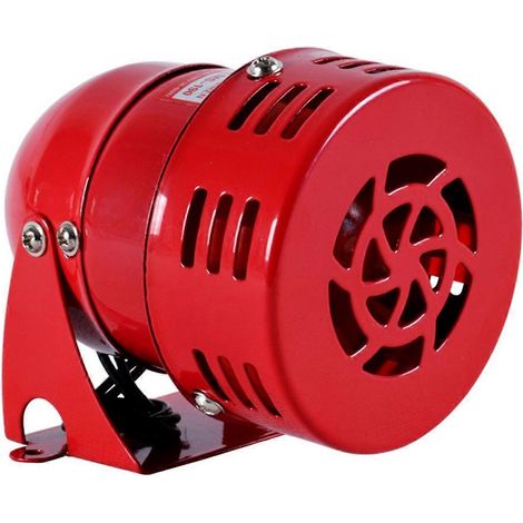 MS-190 220V 120DB Rote Mini-Metall-Motoralarmanlage