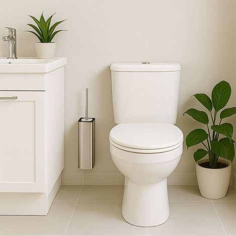 Set scopino per wc a parete testa flessibile
