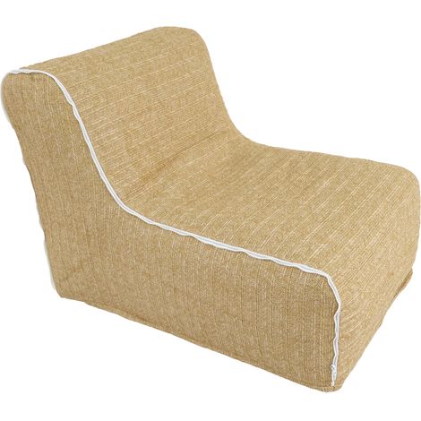 Fauteuil gonflable modulable pour extérieur déhoussable FORMENTERA Naturel 60x67 cm
