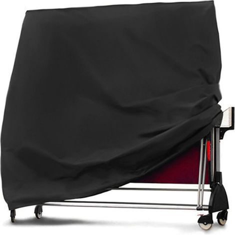 Waterproof and UV-resistant protective cover for outdoor table tennis tables, made from 210D Oxford fabric (1/3)