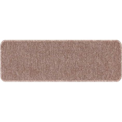Tappetini Antiscivolo per Scale 15 pcs Marrone chiaro vidaXL (1/5)
