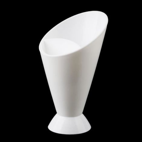 Tasse de chips de pomme de terre, porte-frites, tasse pratique 3.82  3.82  6.54 pouces porte-gobelet de pommes de terre frite -NAN (1/4)