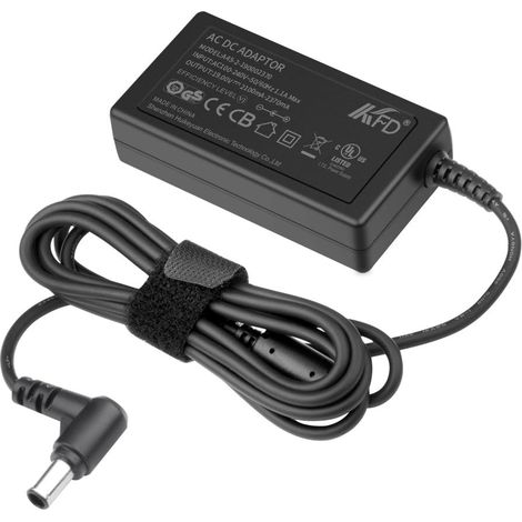 Alimentation Chargeur pour LG 24TN510S Moniteur 24’’ TV Résolution ADS-40FSG-19 LCAP16B-E IPS234V-PN 24MP57 32LH590U 24TL510V Samsung Transformateur de Moniteur 19V ADS-40FSG-19 E2342 EAY62768621 (1/5)