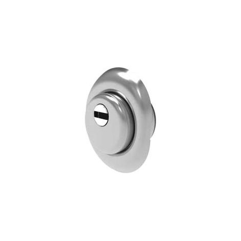 DEFENDER REGOLABILE A MOLLA CROMATO SATINATO- - mm.72x90 - regolazione da mm.22 a mm.32 - DF073 - 1 pezzi MOTTURA