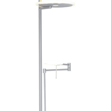 Sienna Turound Mutter-Kind-Lampe Stahl gebürstet, Glas transparent (1/5)