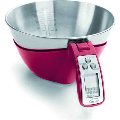 Báscula de cocina Lacor 61707 bol extraíble 1,5 l