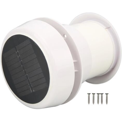 DEESSE SHOP-Ventilateur de Toit RV, Ventilateur D'extraction de Toit DC12V RV Silencieux à énergie Solaire pour Camping-Cars Caravanes Navires Yachts (1/5)