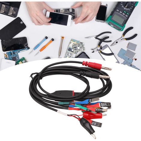 Réparation d'équipements électroniques : câble d'alimentation, cordon d'alimentation avec stylo, câble de connexion d'alimentation CC (1/5)