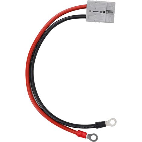 Connecteur de chargeur de batterie pour chariot élévateur 50 A 600 V avec câble d'extension