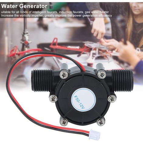 Générateur Hydraulique Micro 12V 10W Stabilisé Courant Continu Noir - KZQ (1/5)