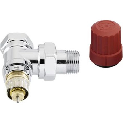 Danfoss Corps de vanne RA-NCX 15 R 1/2, équerre, chromé, 013G4237 (1/5)