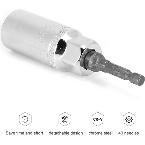 Kit de douilles pour clé dynamométrique 3/8 po et 0,9 po, adaptateur de clé 9-21 mm, outils à main multifonctionnels (1/5)