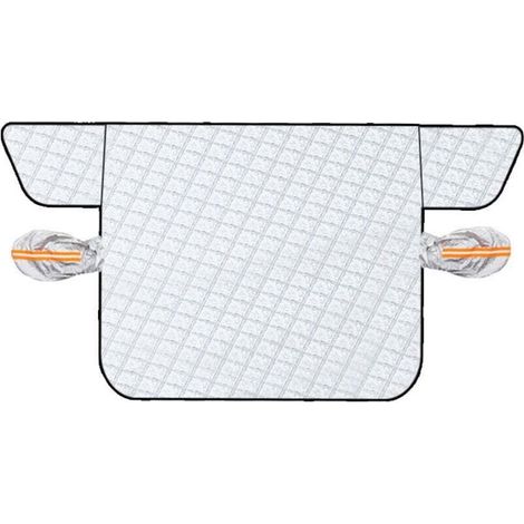 Telo copriparabrezza pieghevole e impermeabile per auto con chiusura magnetica, protezione solare, antigelo, per parabrezza anteriore di auto e SUV, resistente ai raggi UV, protezione da pioggia e nev (1/4)