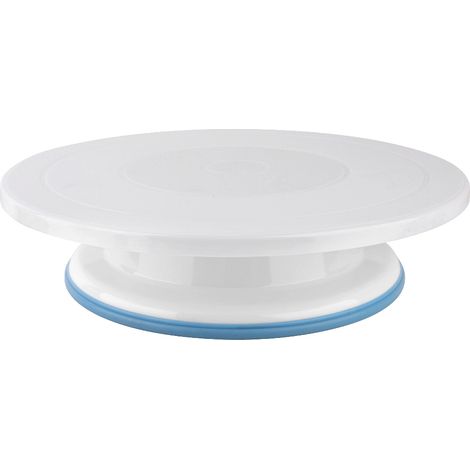 Présentoir à gâteaux rotatif, matériau de haute qualité, plateau tournant léger et durable, inodore, non toxique, pour les boulangeries et les commerces à domicile. (1/5)