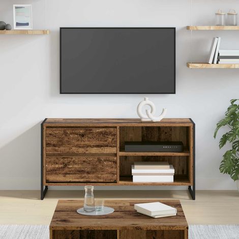 TV-Schränk Altholz 100 x 36 x 49,5 cm Holzwerkstoff
