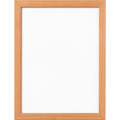 Cadre photo en bois hêtre, format A3, intérieur 29.7 x 42 cm, à suspendre au mur, pour photo, affiche et décoration murale (1/4)