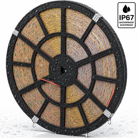 Striscia LED COB 50M 12W/M 700Lm/M 6000K IP67 24VDC (1/2)