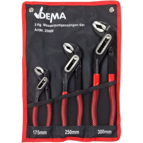 Lot de 3 pinces multi-prises - bricolage atelier