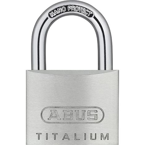 ABUS Mechanical 64TI/35mm TITALIUM™ Padlock Carded ABU64TI35C