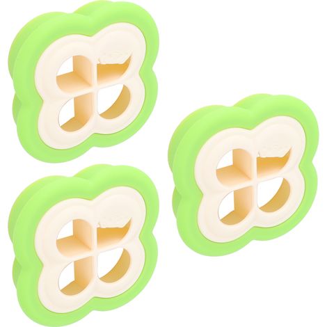 Ensemble de 3 emporte-pièces à sandwich, moule à pain en forme de feuille, outil pour la préparation de sushis pour la cuisine à domicile (1/5)