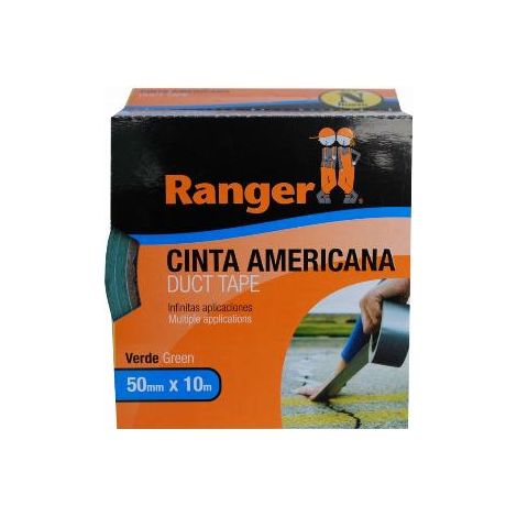 FPLUS cinta american.50x10 verde , La cinta americana MIARCO BRICO es una cinta adhesiva de tela recubierta de polietileno con adhesivo blanco de caucho sintético y resinas. En una