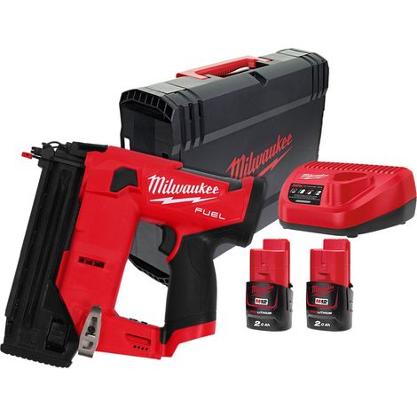 Milwaukee- M12 FUEL Cloueur de finition droit calibre 18 M12 FCN18GS-202X (1/3)