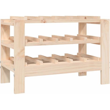 Maison Exclusive - Casier à vin 61,5x30x42 cm Bois de pin massif (1/5)