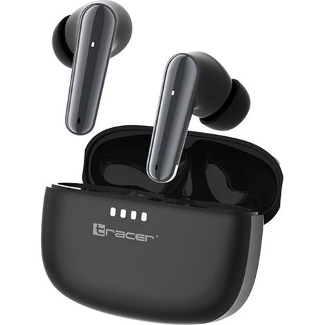 Auriculares inalámbricos Bluetooth Tracer 47733 S2 con micrófono cuádruple, cancelación activa de ruido (ANC)