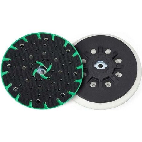 Plateau ponceuse 150 mm avec aspiration de poussière - Filetage de raccordement M8 - remplacement du festool plateau ponceuse, compatible avec le ponceuse excentrique 150mm bosch makita etc (1/4)