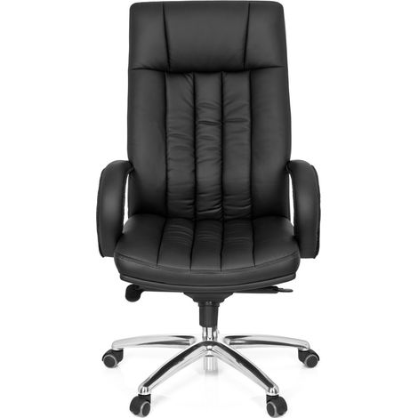 [GEBRAUCHT] B-Ware hjh OFFICE Chefsessel Stuhl XXL G 300 Kunstleder schwarz Bürostuhl 162 (1/2)